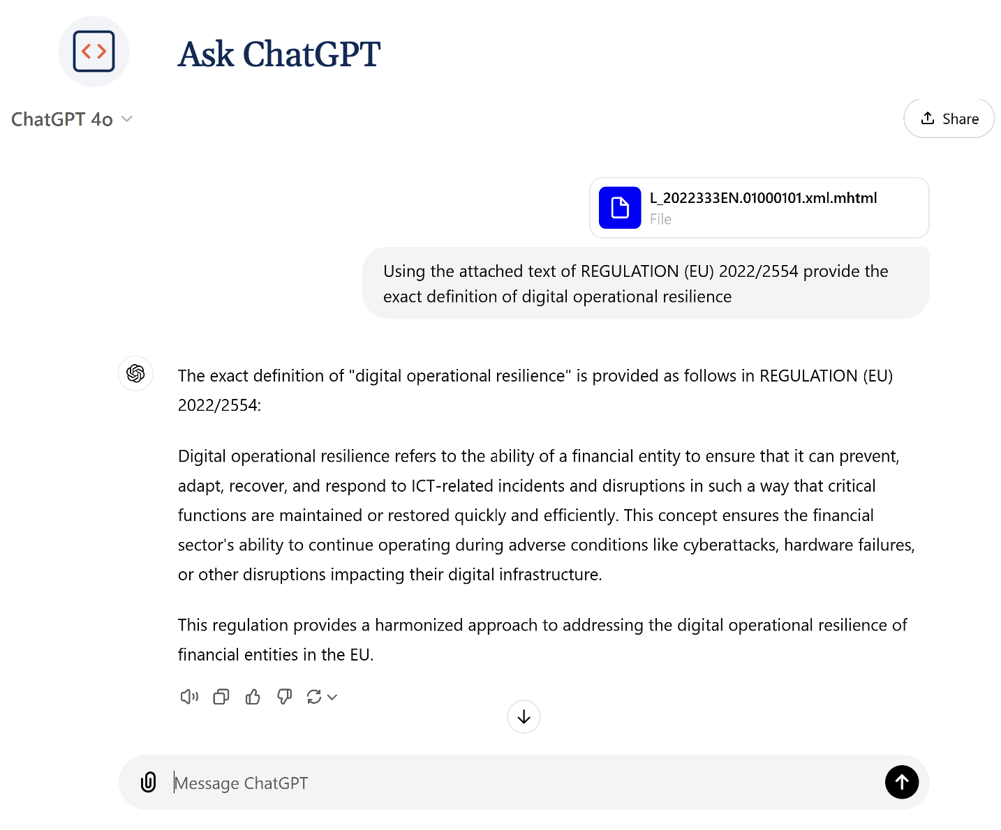 Regulatory GraphRAG - screenshot 2