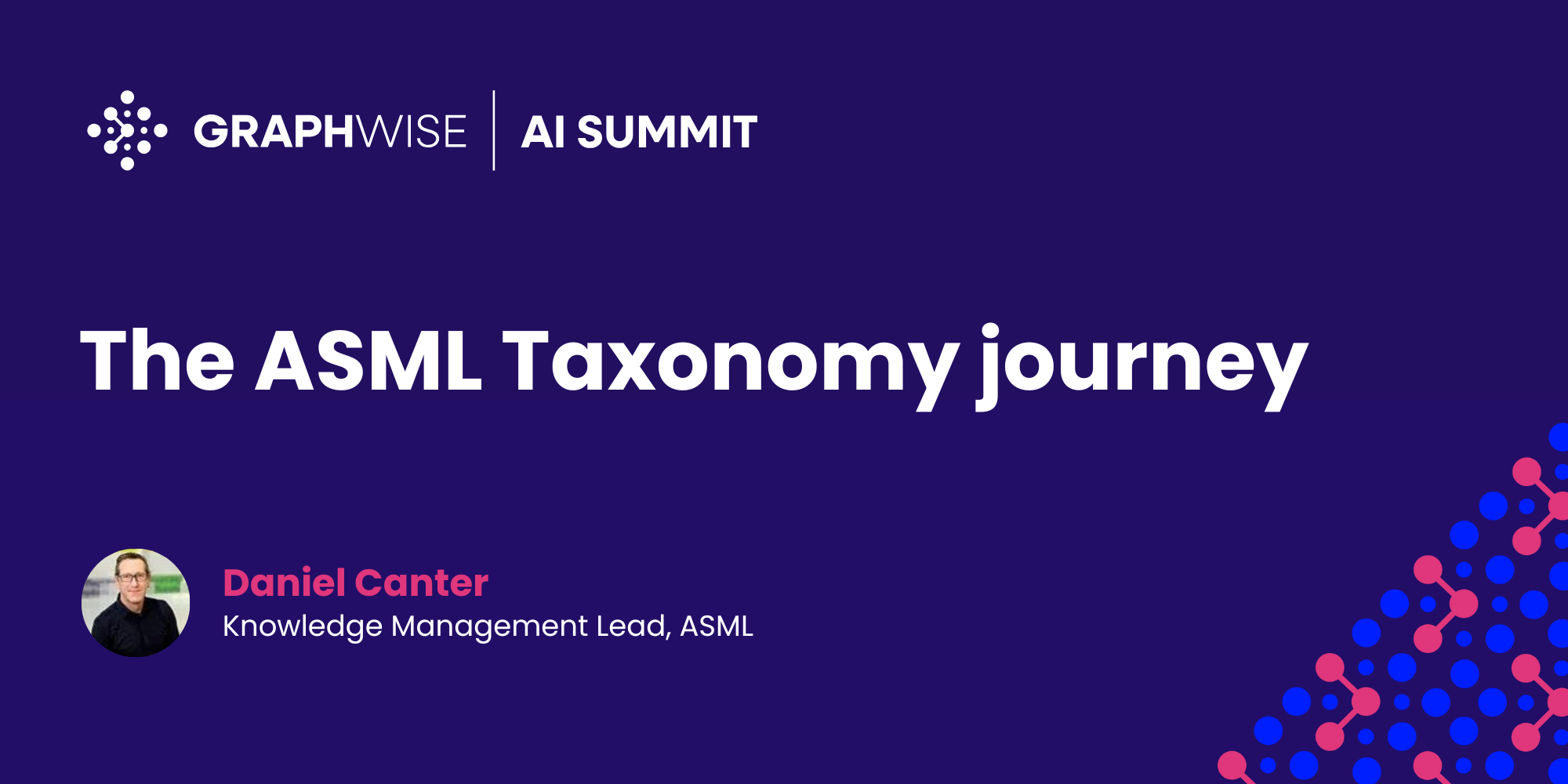 The ASML Taxonomy journey